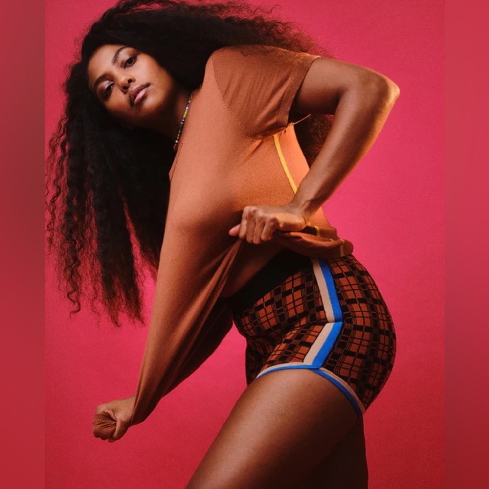 NWOT NAGNATA HIGHLIGHTER TEE IN CLAY SZ S/M